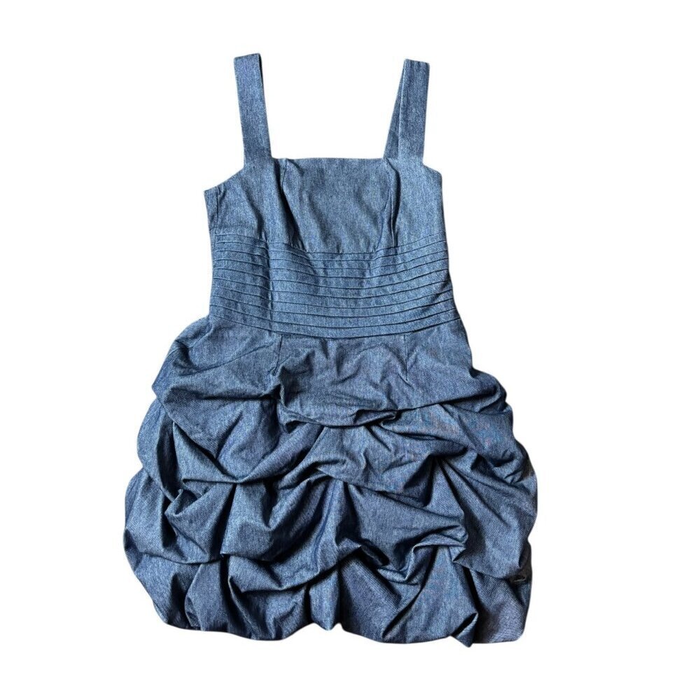 Isle Apparel Women's Voluminous Bubble Hem Dress